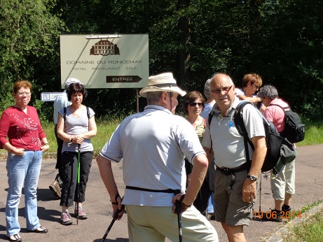 Les Pas Presses visite au Golf du Roncemay